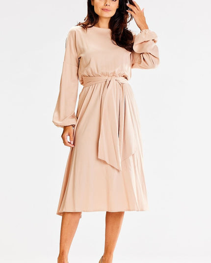 Robe ample manches longues noir