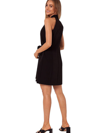 Robe verte à nouer élégante
