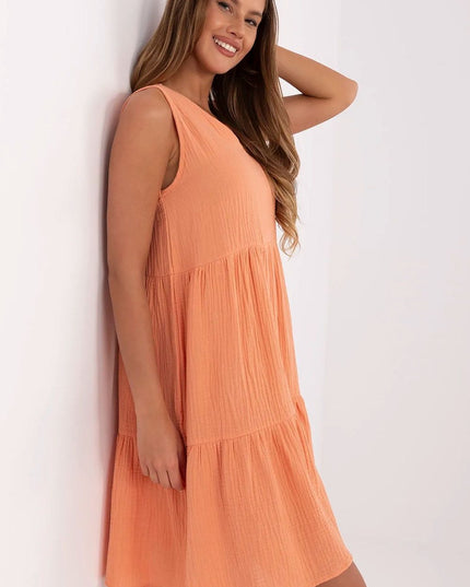Robe d'été évasée en coton