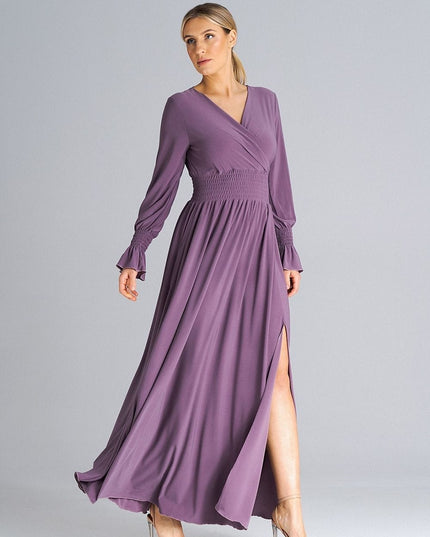 Robe maxi imprimée élégante