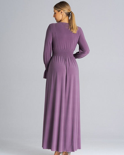 Robe maxi imprimée élégante