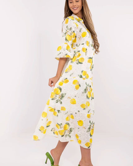 Robe bohème légère en coton