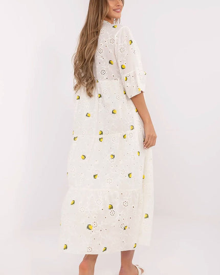 Robe bohème légère en coton