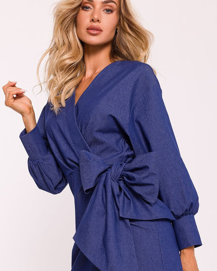 Robe portefeuille mini élégante