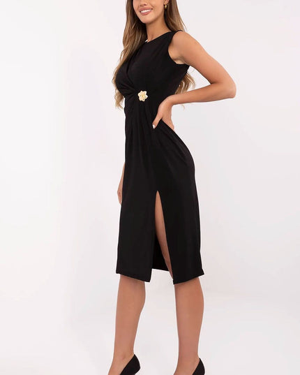 Robe crayon élégante noire