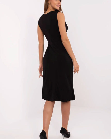 Robe crayon élégante noire