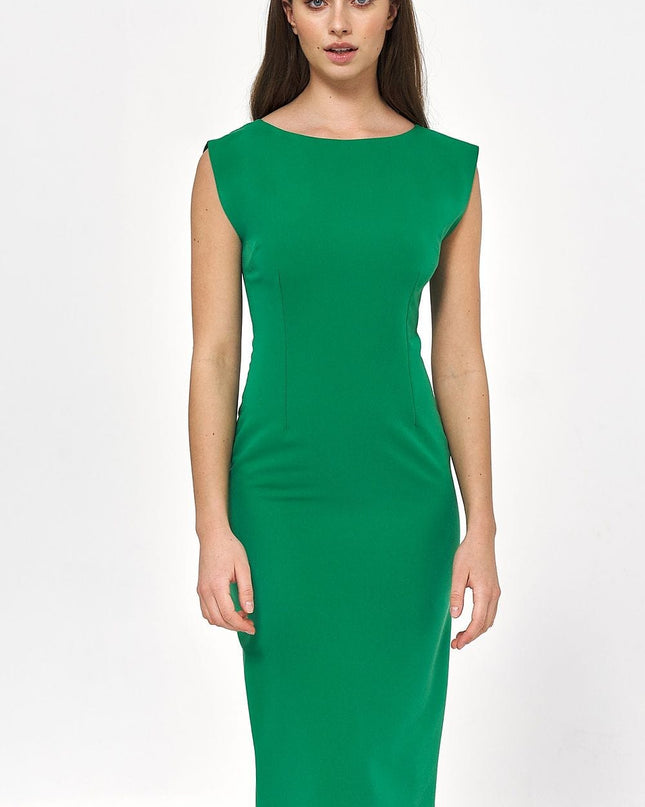 Robe noire ajustée élégante