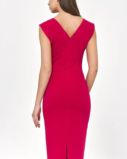 Robe noire ajustée élégante