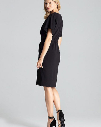 Robe midi rouge élégante