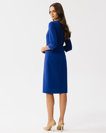 Robe crayon verte élégante