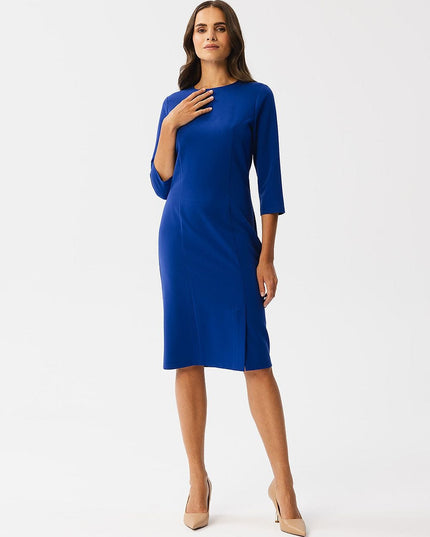 Robe crayon verte élégante