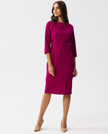 Robe crayon verte élégante